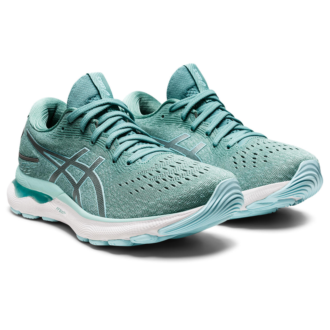 Asics WOMEN S GEL NIMBUS 24 SAGE CLEAR BLUE