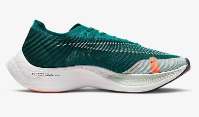 Nike UNISEX ZOOMX VAPORFLY NEXT% 2 BRIGHT SPRUCE/BARELY GREEN