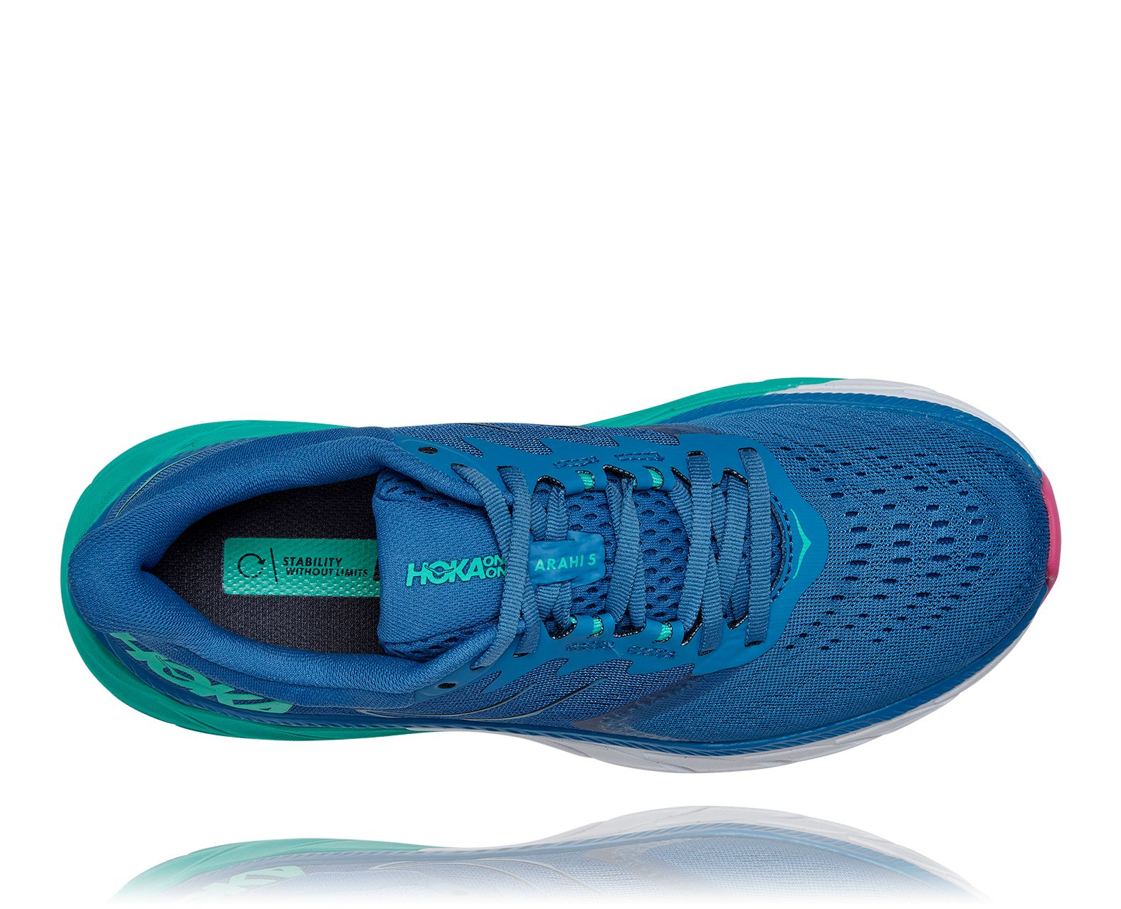 HOKA WOMEN S HOKA ARAHI 5 VALLARTA BLUE ATLANTIS