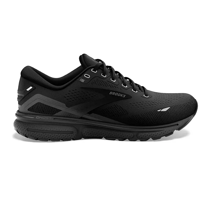 Brooks WOMEN S GHOST 15 2A Black Black Ebony