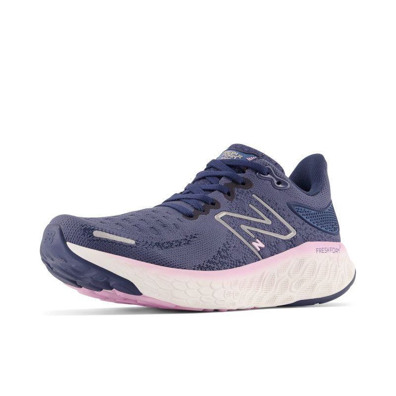 New Balance WOMEN S 1080 V12 2A B D Grapefruit with washed pink and quartz grey